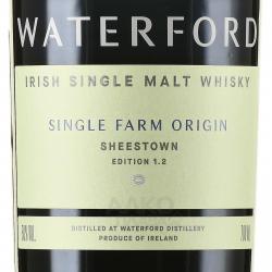 Waterford Single Farm Origin Sheestown - виски Уотерфорд Сингл Фарм Ориджин Шиистаун 0.7 л в п/у