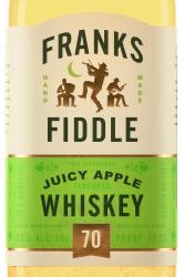 Franks Fiddle Juicy Apple Flavoured Whiskey - Фрэнкс Фидл Джуси Эпл Флейворид Виски 0.7 л