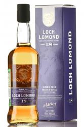 Loch Lomond Single Malt 18 years - виски Лох Ломонд Сингл Молт 18 лет 0.2 л в п/у
