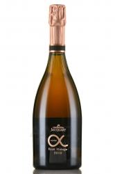 Jacquart Cuvee Alpha Vintage Rose - шампанское Жакарт Кюве Альфа Винтаж Розе 0.75 л розовое брют в п/у