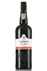 Grahams Fine Ruby - портвейн Грэмс Файн Руби 0.75 л