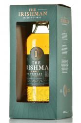 The Irishman Single Malt 10 years - виски Айришмен Сингл Молт 10 лет 0.7 л