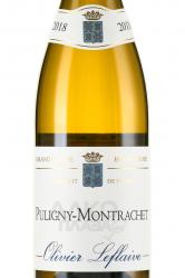 Puligny-Montrachet Olivier Leflaive Freres - вино Пюлиньи-Монраше Оливье Лефлев Фрер 0.75 л белое сухое