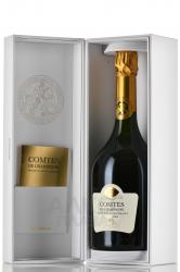 Taittinger Comtes De Champagne Grands Crus Blanc De Blancs - шампанское Тэтенжэ Комт де Шампань Гран Крю Блан де Блан 0.75 л белое брют в п/у