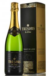 Tresors de Loire Cremant de Loire AOC - вино игристое Трезор де Луар Креман де Луар АОС 0.75 л белое брют в п/у