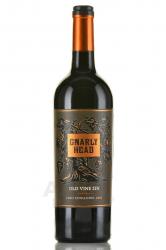 Gnarly Head Zinfandel - американское вино Ноули Хэд Зинфандель 0.75 л