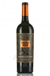 Gnarly Head Cabernet Sauvignon - американское вино Ноули Хэд Каберне Совиньон 0.75 л