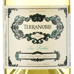 TerraNoble Gran Reserva Las Dichas Sauvignon Blanc - вино ТерраНобле Гран Резерва Лас Дичас Совиньон Блан 0.75 л белое сухое