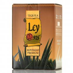 текила Ley 925 Reposado Premium 0.75 л подарочная упаковка