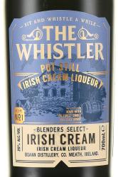 The Whistler Pot Still Irish Cream - ликер Уистлер Пот Стил Айриш Крим 0.7 л