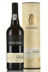 Andresen Colheita 1992 in Tube - портвейн Андресен Колейта 1992 год 0.75 л в тубе