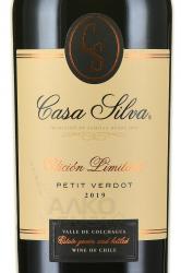 вино Casa Silva Edition Limitada Petit Verdot 0.75 л этикетка