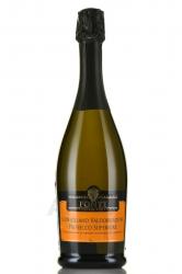 Fonte Conegliano Valdobbiadene Prosecco Superiore DOCG - вино игристое Фонте Конельяно Вальдоббьядене Просекко Суперьоре 0.75 л