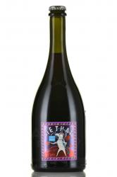 Chateau Pinot Petnat Merlot - вино игристое Шато Пино Петнат Мерло 0.75 л экстра брют красное