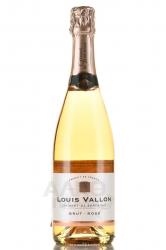 Louis Vallon Cremant de Bordeaux - вино игристое Луи Валлон Креман де Бордо 0.75 л брют розовое