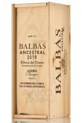 Balbas Ancestral Ribera del Duero - вино Бальбас Ансестраль Рибера дель Дуэро 0.75 л красное сухое в д/у