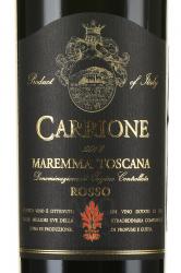 Maremma Toscana Carrione Toscana - вино Маремма Тоскана Каррионе Тоскана 0.75 л красное сухое