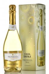 Casa Defra Prosecco в п/у - вино игристое Просекко Спуманте Каза Дефра 0.75 л в п/у