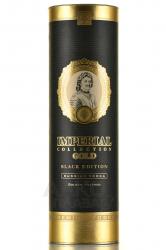 Imperial Collection Gold Black Edition - водка Империал Коллекшн Голд Блэк Эдишн 1 л в тубе