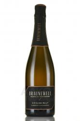 Braunewell Riesling Brut - вино игристое Брауневелл Рислинг Брют 0.75 л белое брют