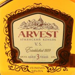 Армянский коньяк Arvest VS 3 года 0.75 л