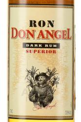Ron Don Angel Dark Rum - Рон Дон Энжел Дарк Рум 0.7 л