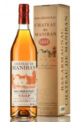 Bas Armagnac Chateau de Maniban VSOP - арманьяк Баз-Арманьяк Шато де Манибан ВСОП 0.7 л в п/к