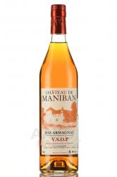 Bas Armagnac Chateau de Maniban VSOP - арманьяк Баз-Арманьяк Шато де Манибан ВСОП 0.7 л в п/к