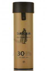 Sandeman Old Tawny Porto Aged 30 years - вино ликерное Сандеман Олд Тони Порто 30 лет 0.5 л в тубе