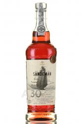 Sandeman Old Tawny Porto Aged 30 years - вино ликерное Сандеман Олд Тони Порто 30 лет 0.5 л в тубе