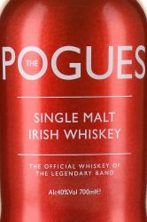 The Pogues Single Malt Irish Whiskey - виски Поугс Сингл Молт 0.7 л