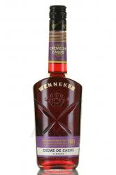 Wenneker Creme De Cassis - ликер Веннекер Черносмородиновый 0.7 л