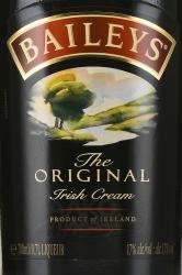 ликер Baileys 0.7 л этикетка