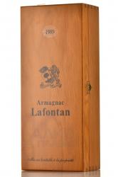 Lafontan Millesime 1989 - арманьяк Лафонтан Миллезим 1989 года 0.7 л