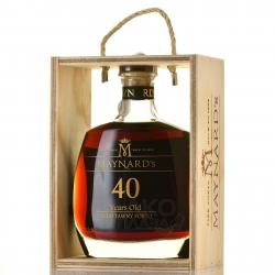 Maynards Tawny Porto 40 years - портвейн Майнардс Тони Порто 40 лет 0.75 л