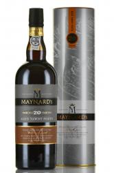 Maynards Tawny Porto 20 years - портвейн Майнардс Тони Порто 20 лет 0.75 л