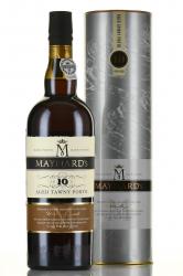 Maynards Tawny Porto 10 years - портвейн Майнардс Тони Порто 10 лет 0.75 л