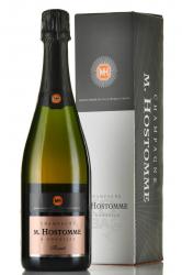 M. Hostomme & Fils Rose Champagne Grand Cru Chouilly - шампанское М.Остом Розе 0.75 л