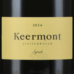 Keermont Syrah - вино Кирмонт Сира 0.75 л красное сухое