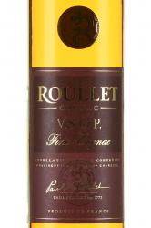 Roullet VSOP Grande Champagne - коньяк Рулле VSOP Гранд Шампань 0.5 л в п/у