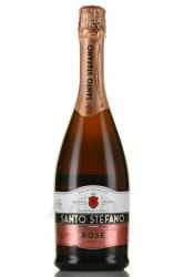Santo Stefano - игристое вино Санто Стефано 0.75 л розовое полусладкое