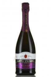 Santo Stefano - игристое вино Санто Стефано 0.75 л красное полусладкое