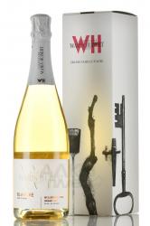 Champagne Blanche Grand Cru Waris Hubert - шампанское Шампань Бланш Гран Крю Варис Юбер 0.75 л белое экстра брют в п/у