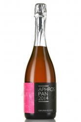 Aphros Pan - вино игристое Афрос Пан 0.75 л розовое экстра брют