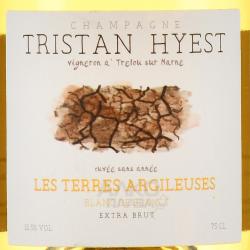 Champagne Tristan Hyest Les Terres Argileuses - шампанское Шампань Тристан Йест Ле Терр Аржилез 0.75 л белое экстра брют