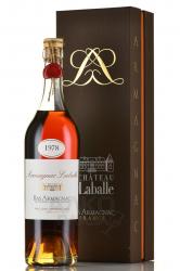 Laballe Bas Armagnac 1978 - арманьяк Лабалль Ба Арманьяк 1978 год 0.7 л в п/у