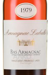 Laballe Bas Armagnac 1979 - арманьяк Лабалль Ба Арманьяк 0.7 л в п/у