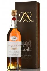 Laballe Bas Armagnac 1986 - арманьяк Лабалль Ба Арманьяк 1986 год 0.7 л в п/у