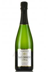 Champagne Pinot-Chevauchet Genereuse Brut Nature - шампанское Шампань Пино-Шевоше Женерёз Брют Натюр 0.75 л белое экстра брют