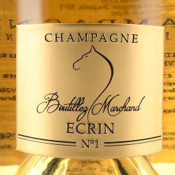 Boutillez Marchand Ecrin №1 Blanc de Blancs Premier Cru Champagne - шампанское Бутийе Маршан Экрин №1 Блан де Блан Премье Крю 0.75 л белое брют